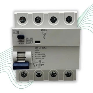Disjuntor Dr Tretapolar 63A 30Ma Weg