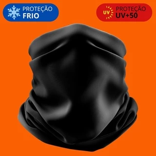 Balaclava Bandana Tubular Mascara Cicismo Moto Termica Multiuso Protecao Solar UV50+
