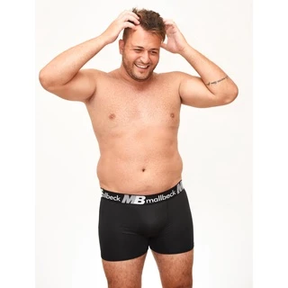 Kit 10 Cueca box boxer PLUS SIZE Mallbeck Microfibra