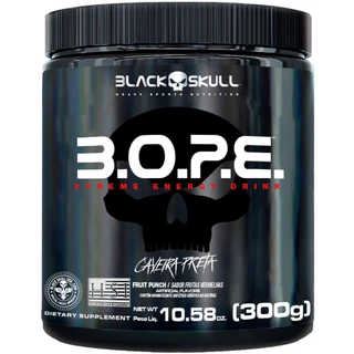 Bope (Pré Treino) - (300g) - Black Skull (Nova Fórmula c/ Beta Alanina)