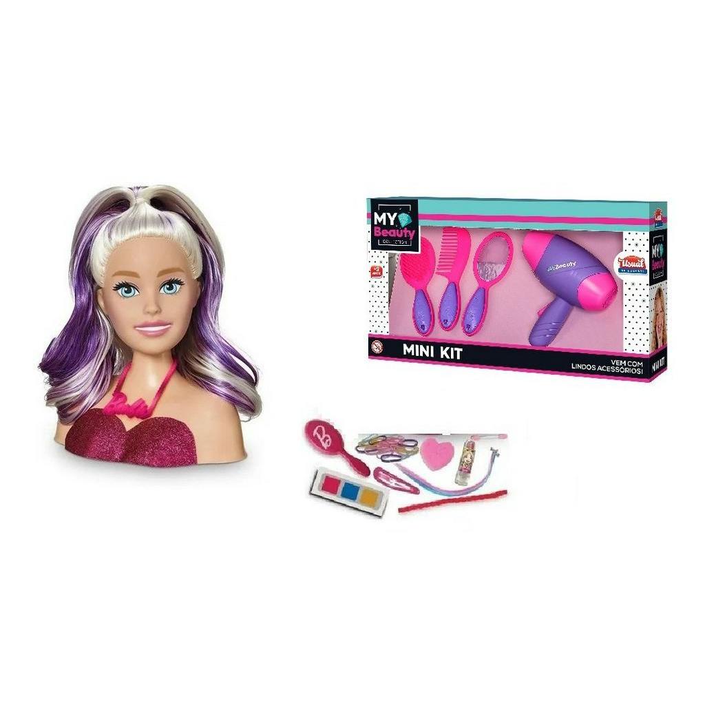 Kit maquiagem para barbie