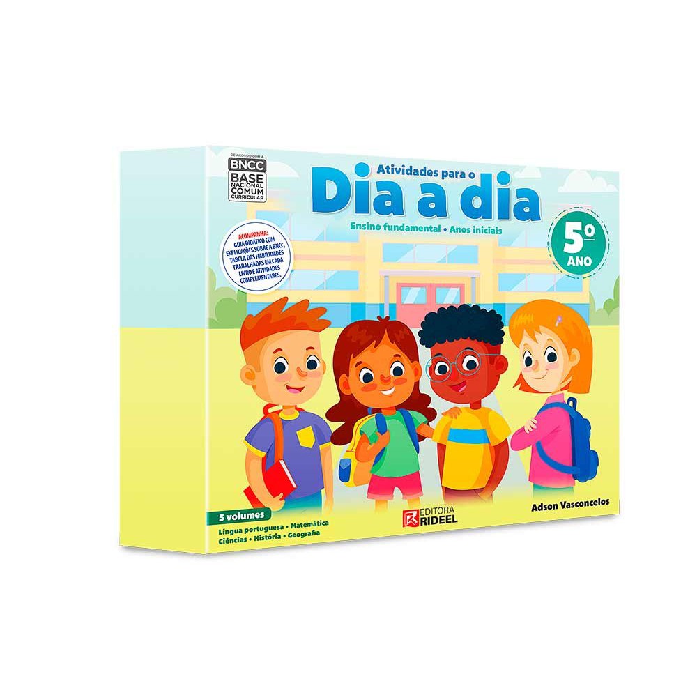 Coleção Atividade para o Dia a Dia 5º Ano +Brinde - Editora Rideel