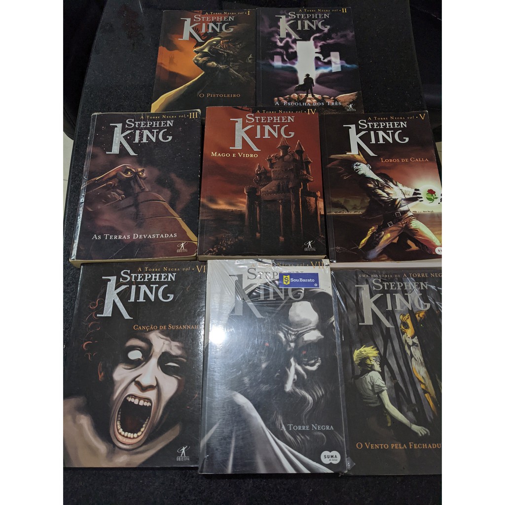 Stephen King - Coleção Torre Negra (8 livros)