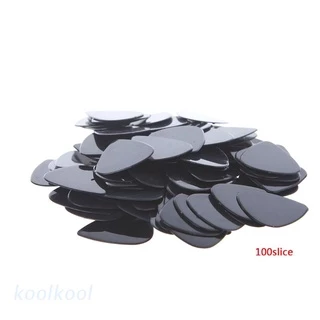 kool Lote 100pcs Palhetas Acústicas De Guitarra Elétrica 0,71mm Instrumento Musical