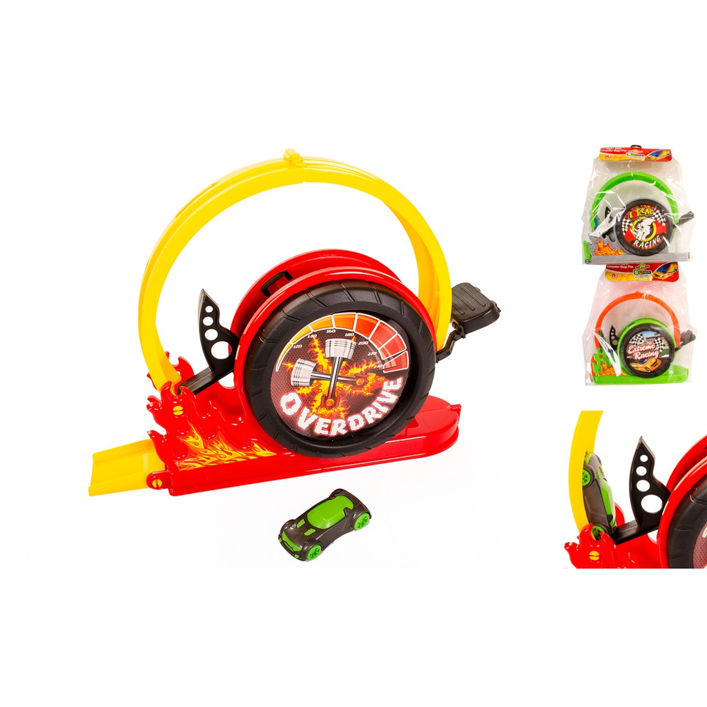 Pista Crazy Streets Com 3 Carrinhos Brinquedo Infantil 192 - Shop