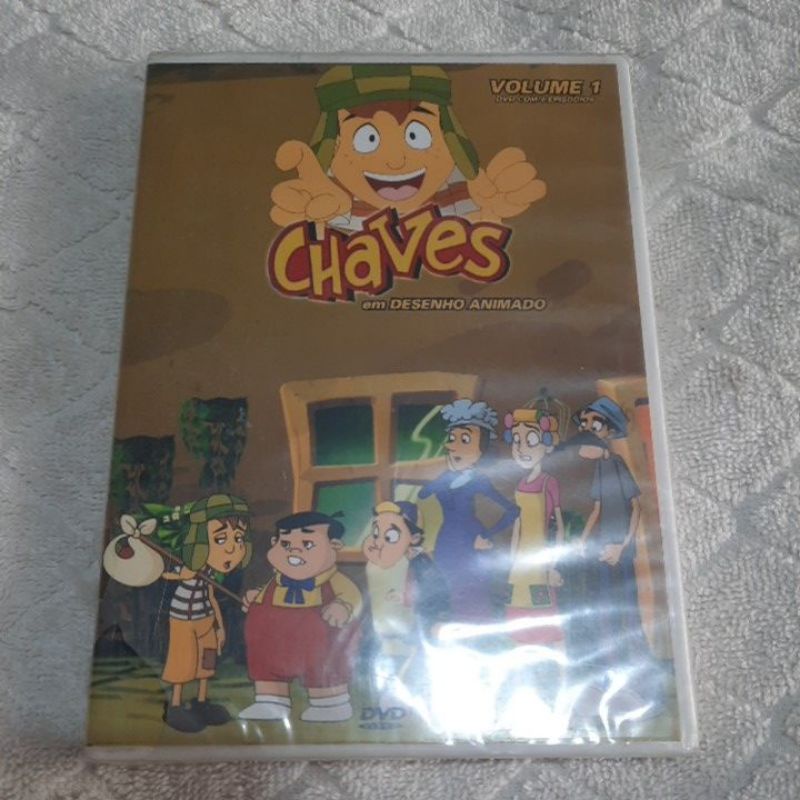 Dvd Chaves - Em Desenho Animado Volume 2 ( Lacrado)