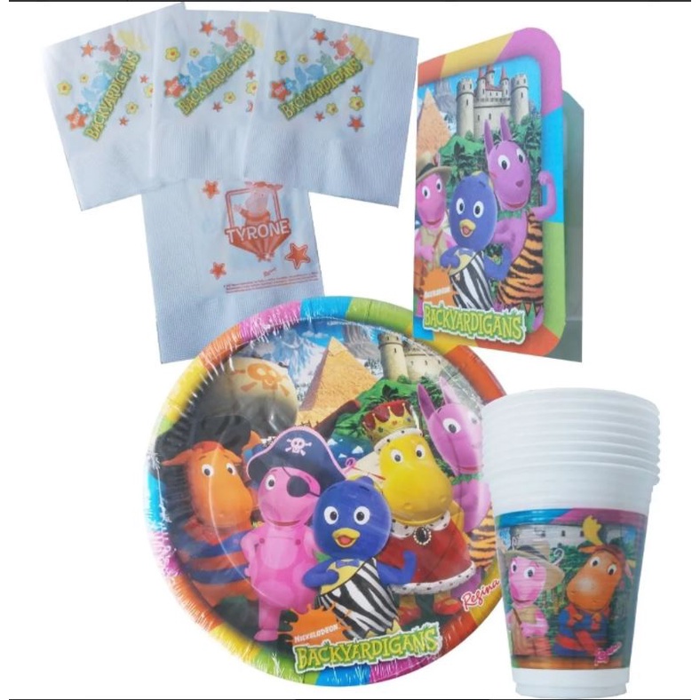Kit Festa Backyardigans Conteúdo Do Kit, 40 Itens.. | Shopee Brasil