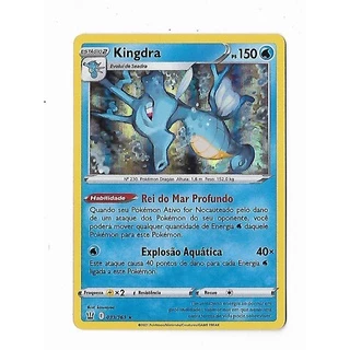 Pokemon Kingdra Holofoil Espada e Escudo Estilos de Batalha