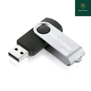 Pen Drive 32 gb Multilaser Original Twist PD589 USB 2.0 Novo Lacrado Envio Imediato Promoção
