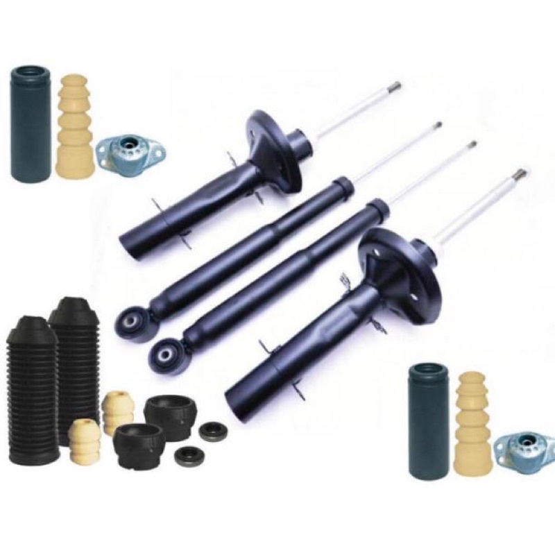 04 Amortecedor com 04 Kits batentes GOLF
