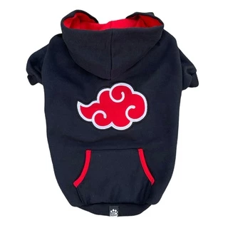 Moletom Pet Akatsuki Roupa Para Cachorro Agasalho
