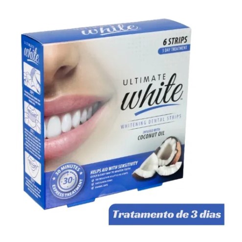 Fita Clareamento Dental Tiras Gel Dentes Ultimate White - Tratamento ...