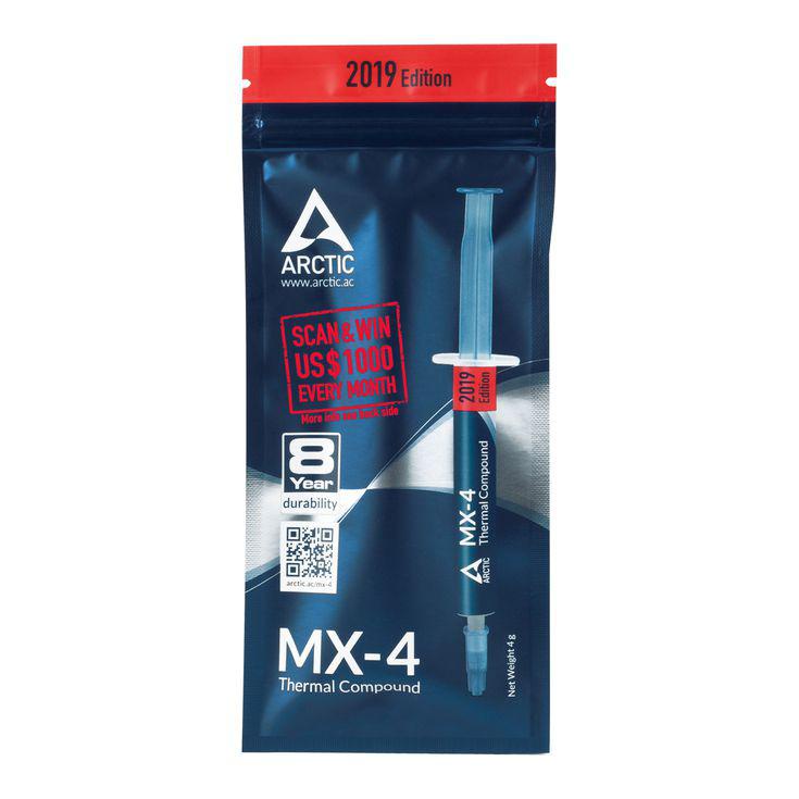 Pasta Térmica Arctic Mx-4 4g Cooler Cpu Intel Amd Consoles