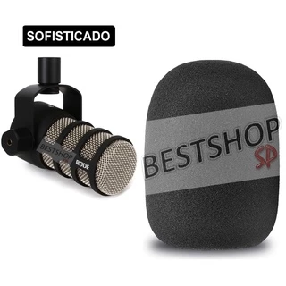 Espuma Capinha Rode PODMIC – microfone pop-filter anti vento ruído