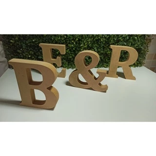Letra em MDF CRU DE 7cm altura