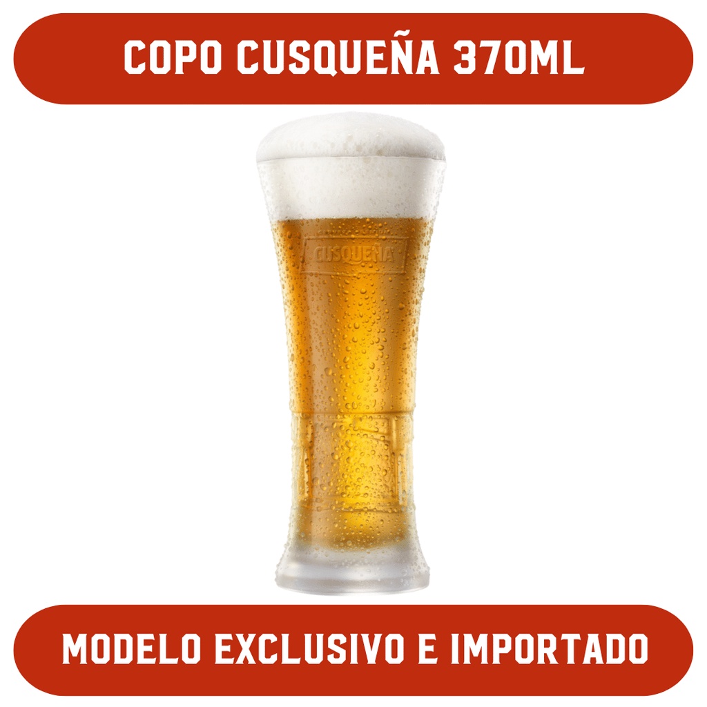 Copo Cusqueña 370 ml