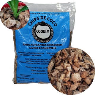 Substrato Chips de Coco Orquídea Enriquecimento solo natural