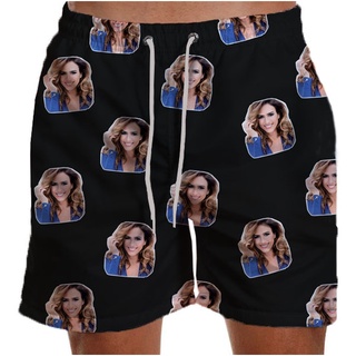 Short Personalizado Com Foto Masculino