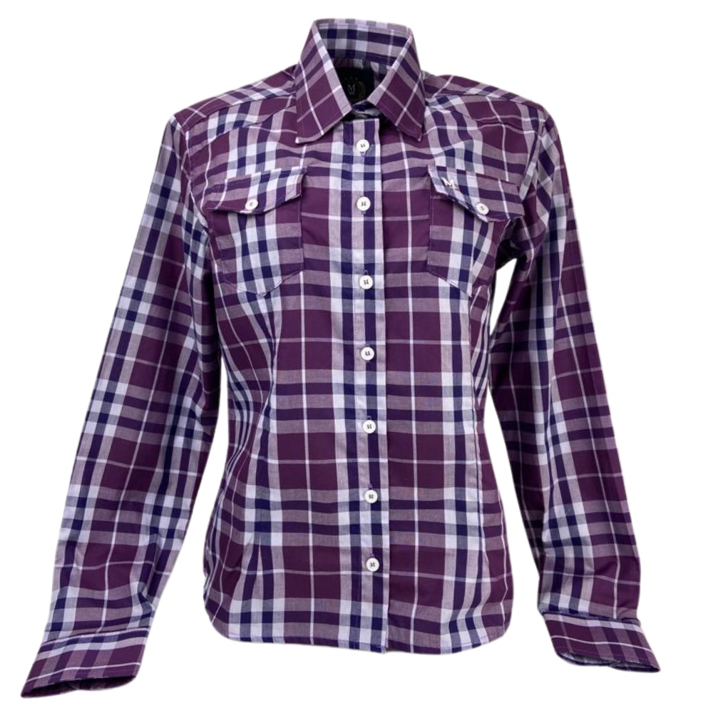 Camisa xadrez sales country feminina