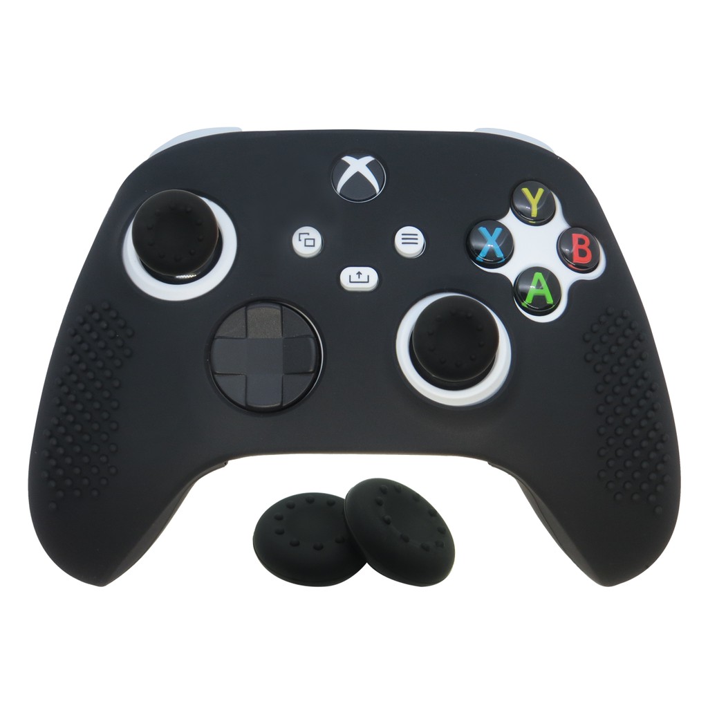 Capa De Silicone Controle Xbox Series S / X + 2 Grips | Shopee Brasil
