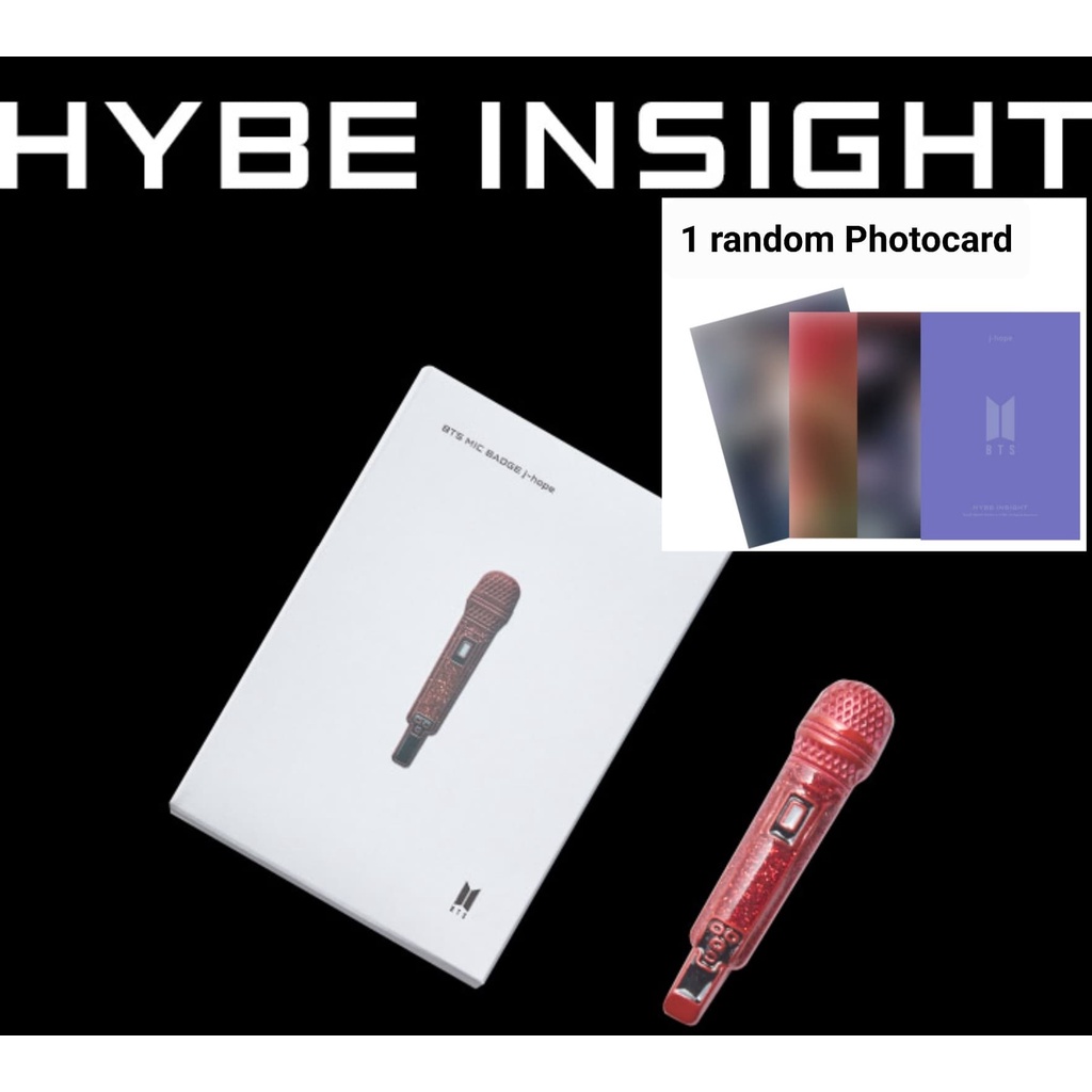 BTS 限定　マイク　バッジ　トレカ　ユンギ　コンプ INSIGHT HYBE