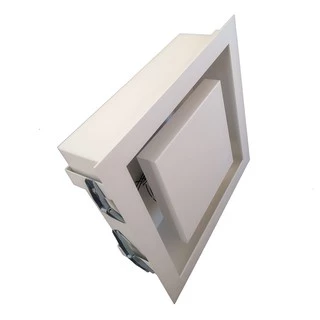 Plafon Luminária Embutir Rebatedor De Luz Indireta E27 40x40