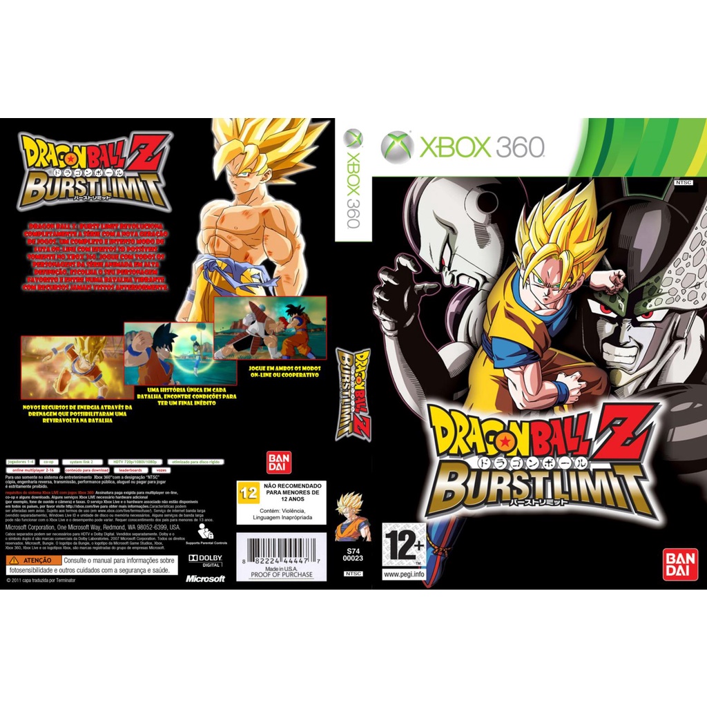 Dbz burst limit xbox on sale 360