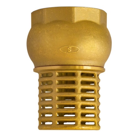 Valvula Retencao Pe, Succao, Fundo Poco 3/4 Latao