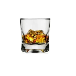 Kit C/03 Copos Rocks 250ML Nadir Whisky ou Campari Vidro Whisk Whiskey Uísque