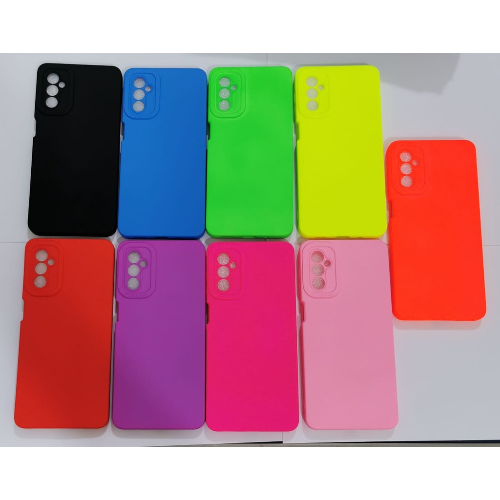 Capa Case para M52 Em Silicone Macia Aveludada Por Dentro e Proteção Câmera Anti mpacto
