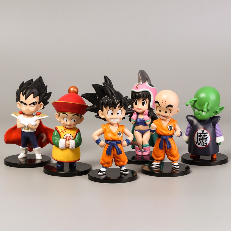 13/Kit Bonecos Dragon Ball z Fantasia Anime DBZ toys 6-8cm