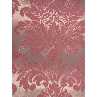 Fundo Jacquard Pink Medalhão