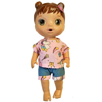 Roupinhas De Boneca Baby Alive - Kit Com 4 Peças