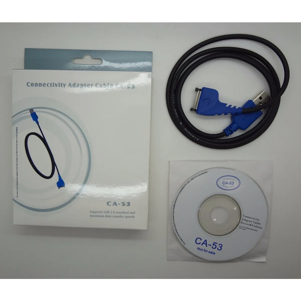 Lot De 40 Câbles USB CA-53 Nokia Authentiques - Pour 3230, 6133, E50, N90, Etc.