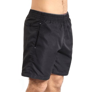 Bermuda Elástico Masculino Esporte Microfibra Liso 3 Bolsos Zíper Reforçado 36 ao 44