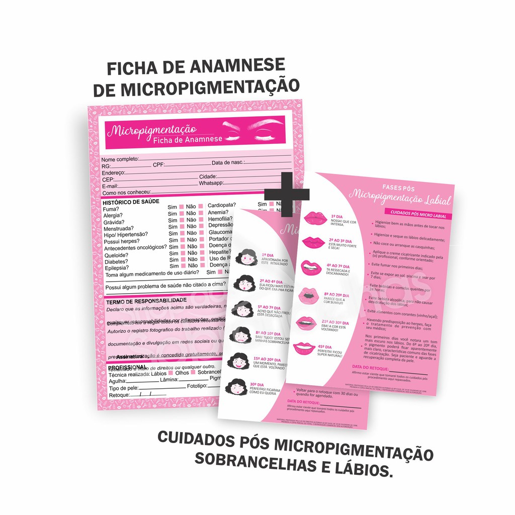 Anamnese Micro + Cuidados Lábios e Sobrancelhas + Completa - SDS - Cuidados  com o Corpo - Magazine Luiza