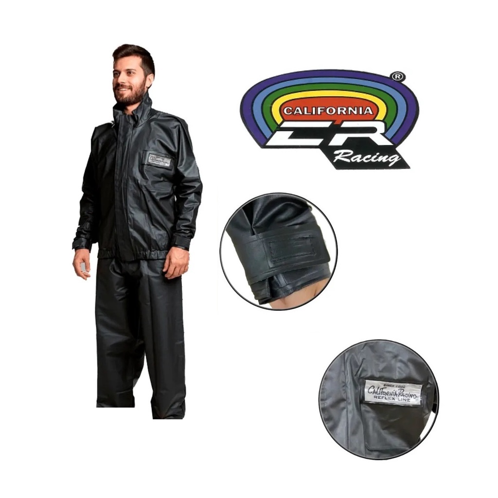 Capa Roupa Chuva Vestimenta Vestuário Jaqueta Calça Cr California Pvc ...
