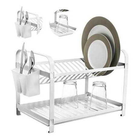 ESCORREDOR DE INOX 16 PRATOS