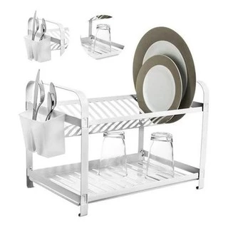 ESCORREDOR DE INOX 16 PRATOS
