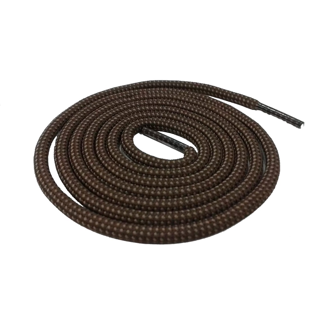 Cadarço Militar Caterpillar Redondo Coturnos Botas Carijo Marron