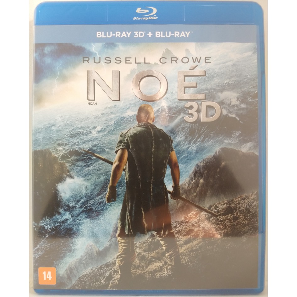 Blu Ray Noé Blu Ray 3D + Blu Ray Novo LACRADO | Shopee Brasil