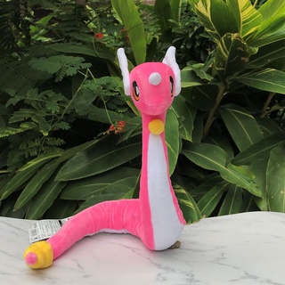 Boneco Pelúcia Pokemon Shiny Dragonair Brinquedo 65cm Longo (Rosa)