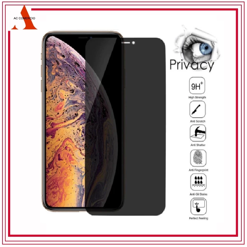 Película de Vidro 3D Anti Spy para iPhone: Proteção Máxima, Privacidade Total e o Melhor Custo-Benefício do Mercado