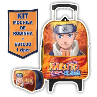 Mochila Infantil Naruto Simbolo Akatsuki Nuvens Escolar Bolsa Menino e  Menina em Promoção na Americanas