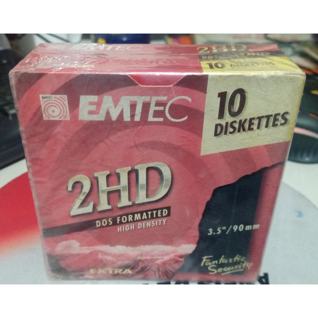 10 Dischetti EMTEC 2HD Mac Formattato – 3,5/90mm – Pacchetto Sigillato – Fatti In Germania - Foto 5