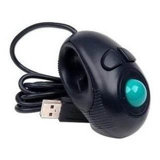 Mini Mouse Trackball Usb Ergonômico