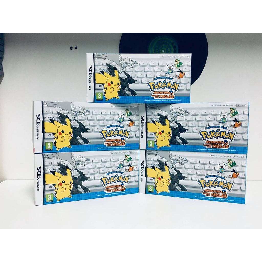 Learn With Pokemon: Typing Adventure Ds (Teclado + Jogo) Original Lacrado