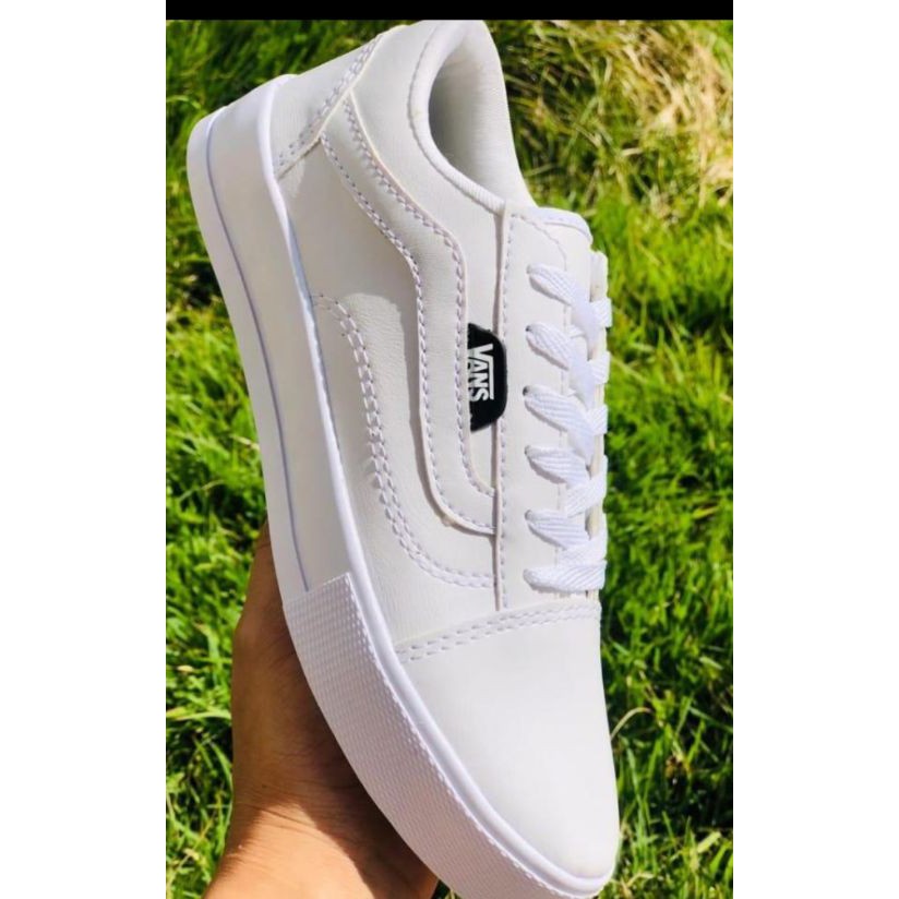 Tenis feminino best sale vans branco