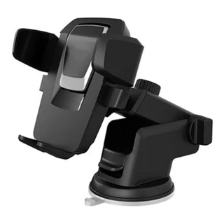 Suporte Celular Gps Carro Veicular Trava Automática Resistente Ajuste Rotação Base