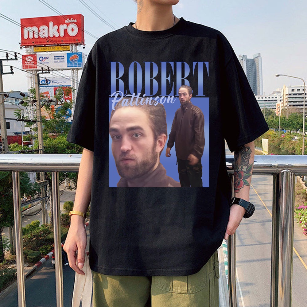 Camiseta Basica Algodao Robert Pattison Edward Cullen Meme Cozinha Fan Ator Unissex